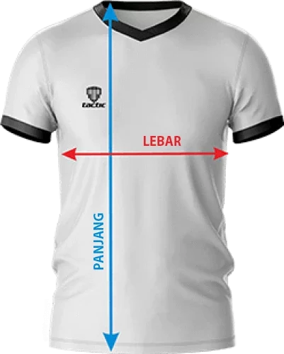 petunjuk ukuran jersey